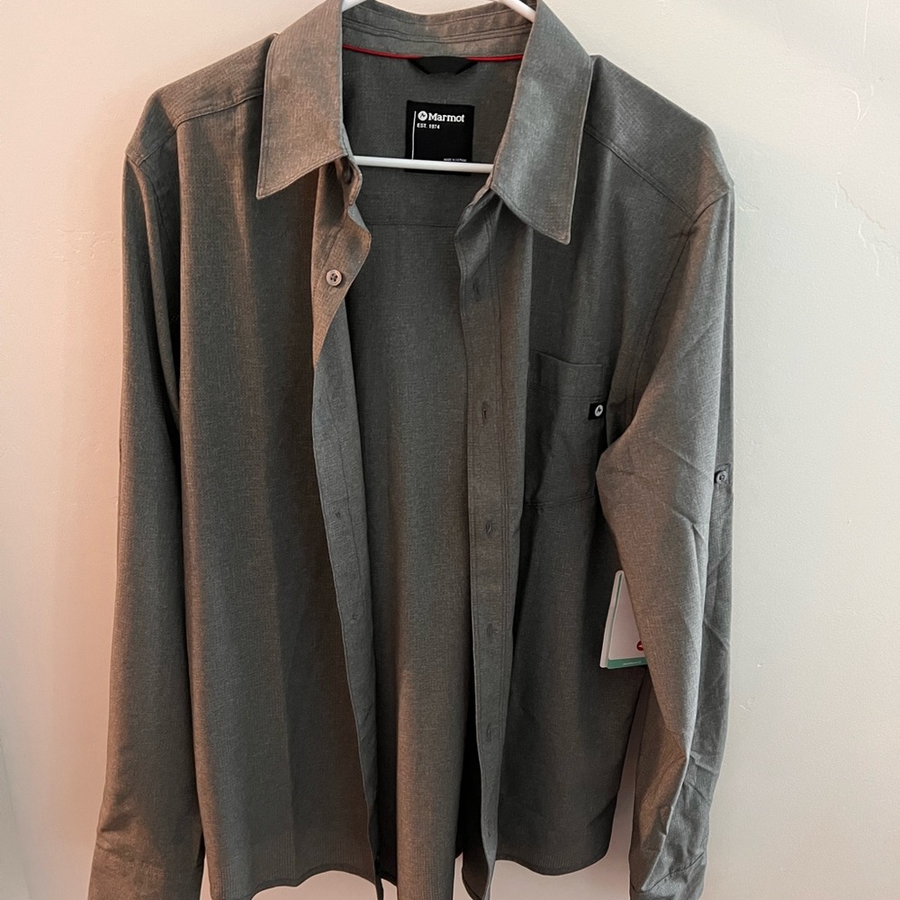NWT Marmot Button Up